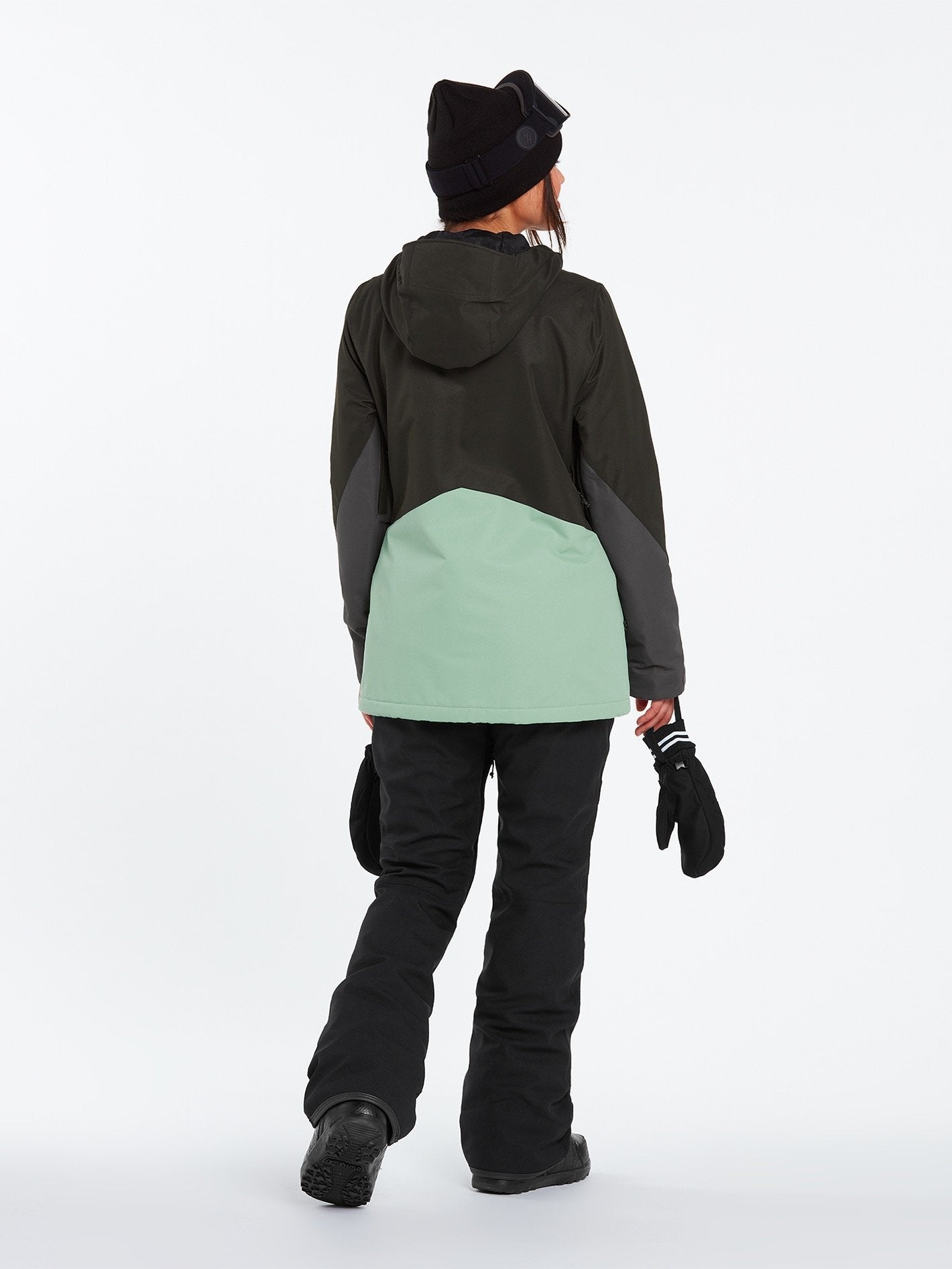 Veste de snow Strayer Insulated - BLACK GREEN