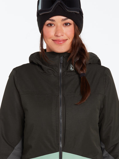 Veste de snow Strayer Insulated - BLACK GREEN
