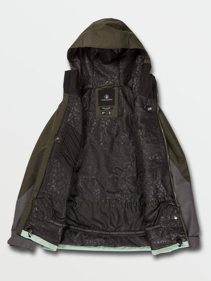 Veste de snow Strayer Insulated - BLACK GREEN