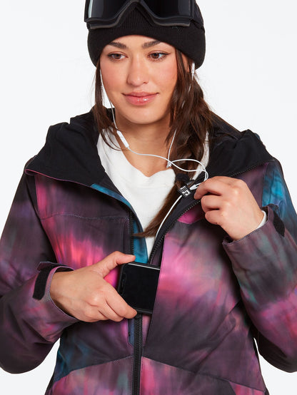 Strayer Insulated Snow Jacket - BLUE TIE-DYE