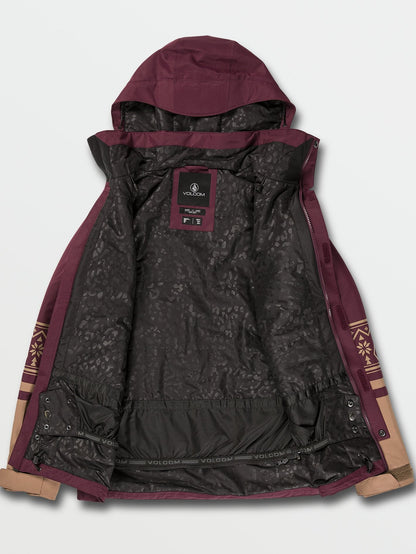 Westland Insulated Snow Jacket - MERLOT