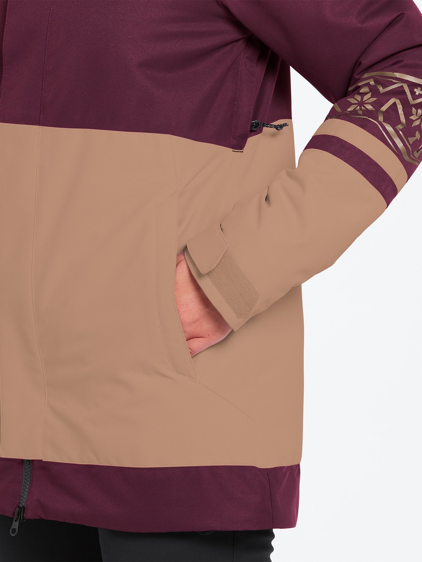 Westland Insulated Snow Jacket - MERLOT