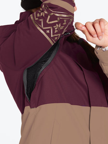 Westland Insulated Snow Jacket - MERLOT