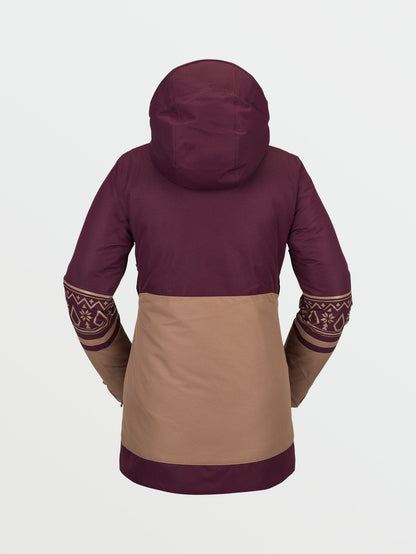 Westland Insulated Snow Jacket - MERLOT