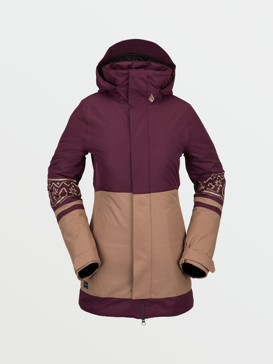 Veste de snow Westland Insulated - MERLOT