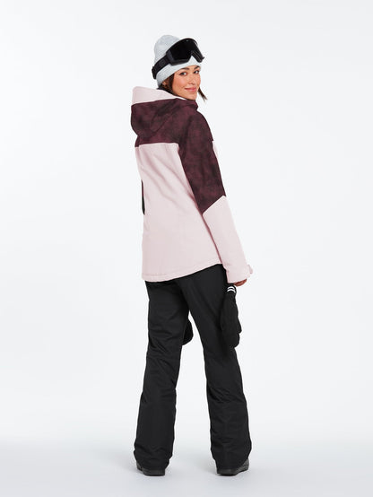 Bolt Insulated Snow Jacket - HAZEY PINK