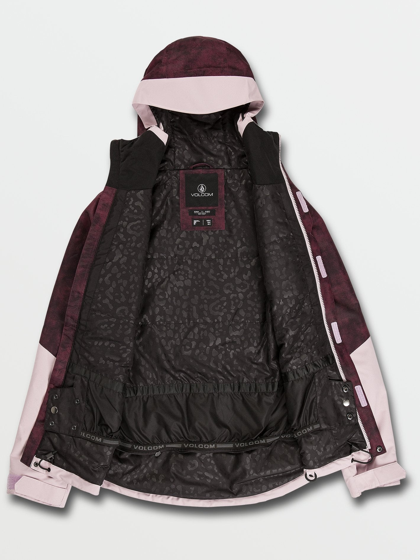 Bolt Insulated Snow Jacket - HAZEY PINK