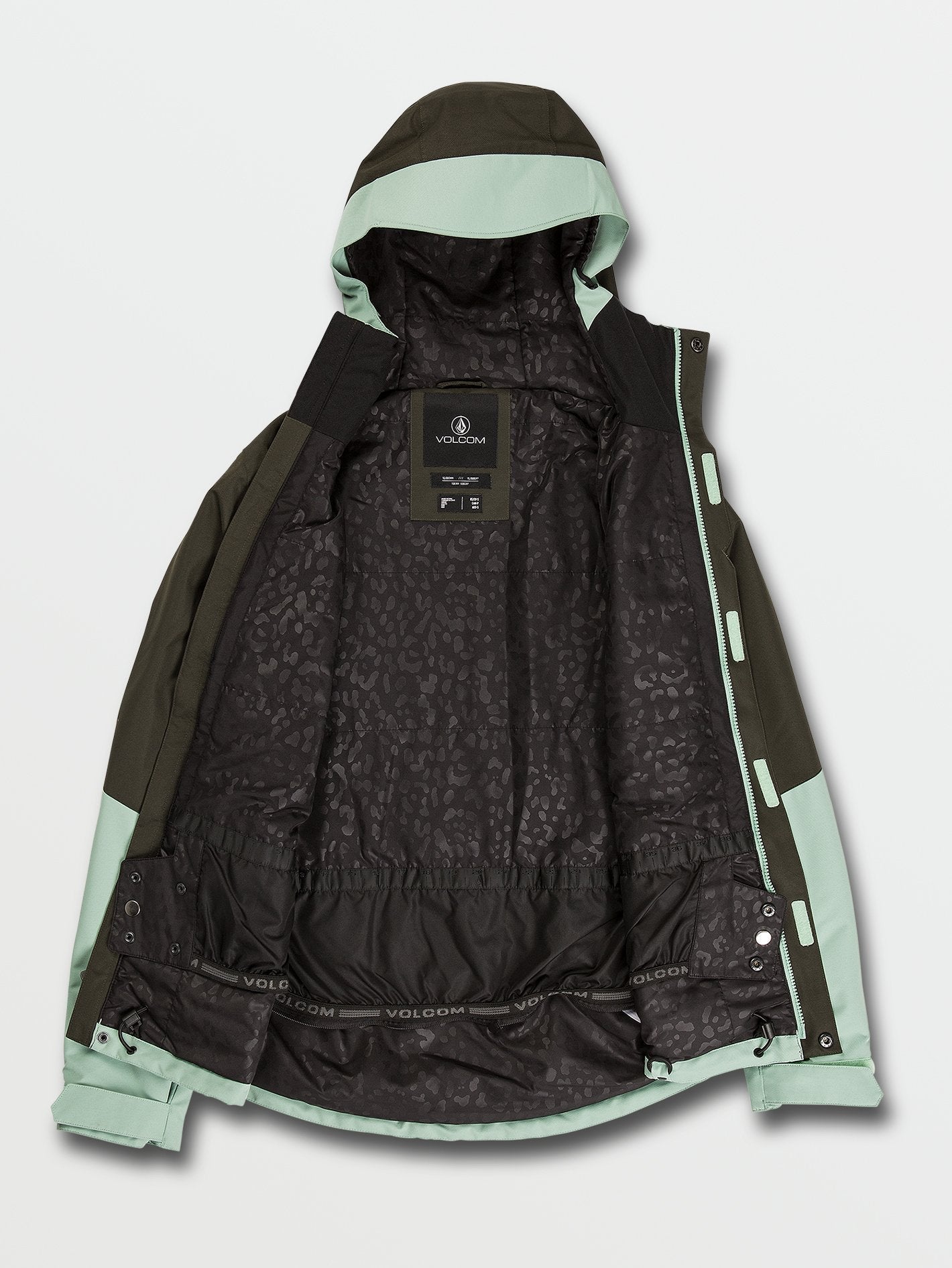 Bolt Isolierte Schneejacke - MINT