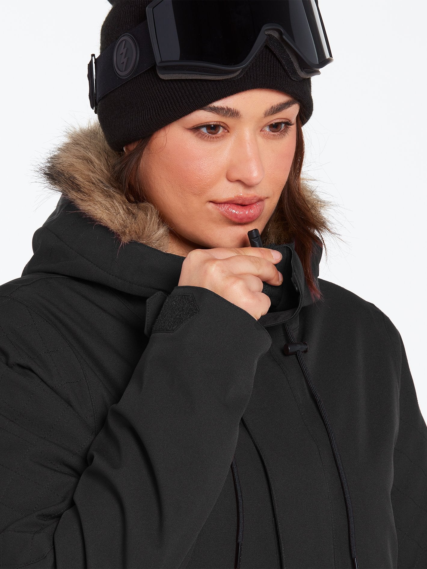 Shadow Isolierte Schneejacke – SCHWARZ