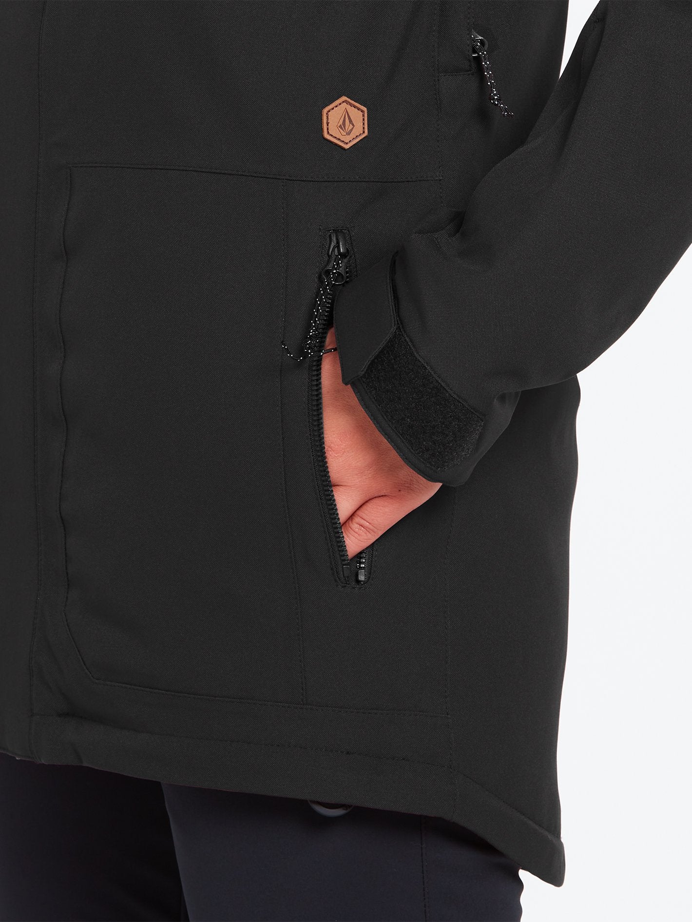 Shadow Isolierte Schneejacke – SCHWARZ