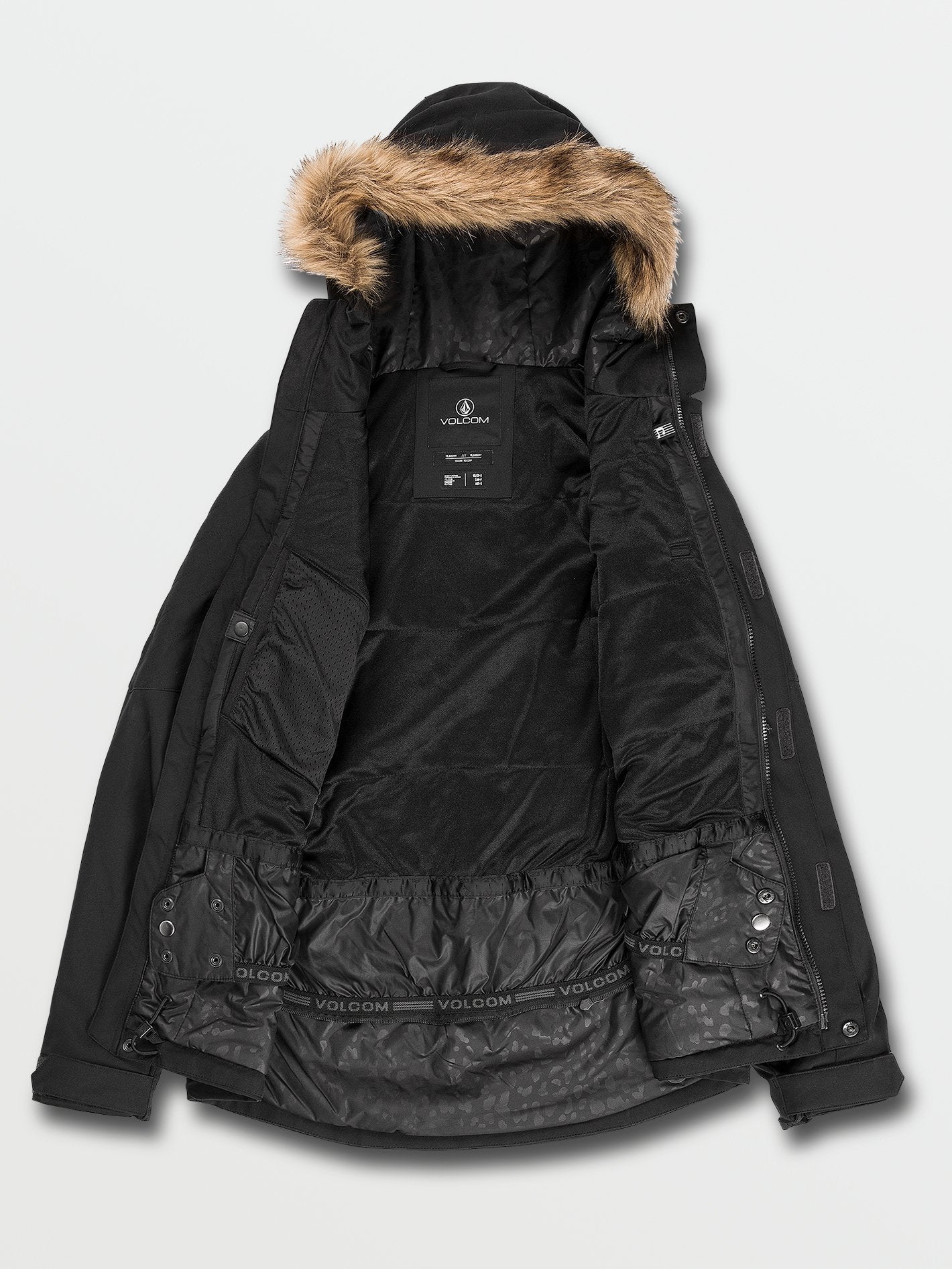 Shadow Isolierte Schneejacke – SCHWARZ