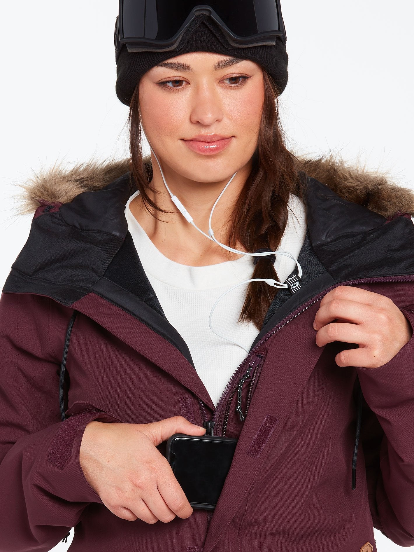 Veste de snow Shadow Insulated - MERLOT