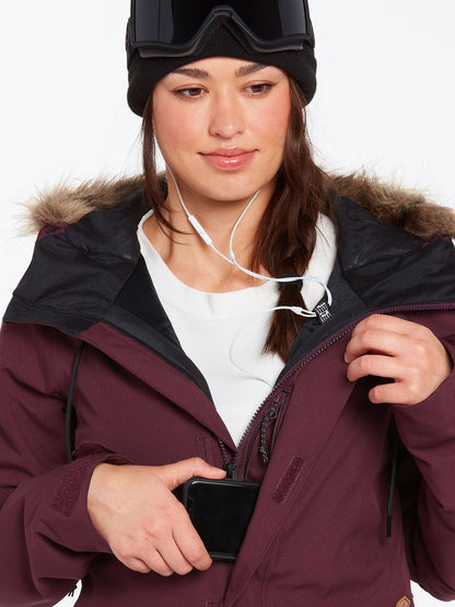 Veste de snow Shadow Insulated - MERLOT
