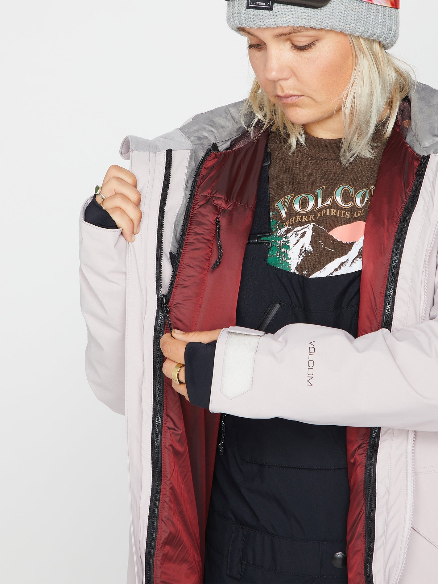 Veste de snow Iris 3-In-1 Gore-Tex - Amethyst Smoke