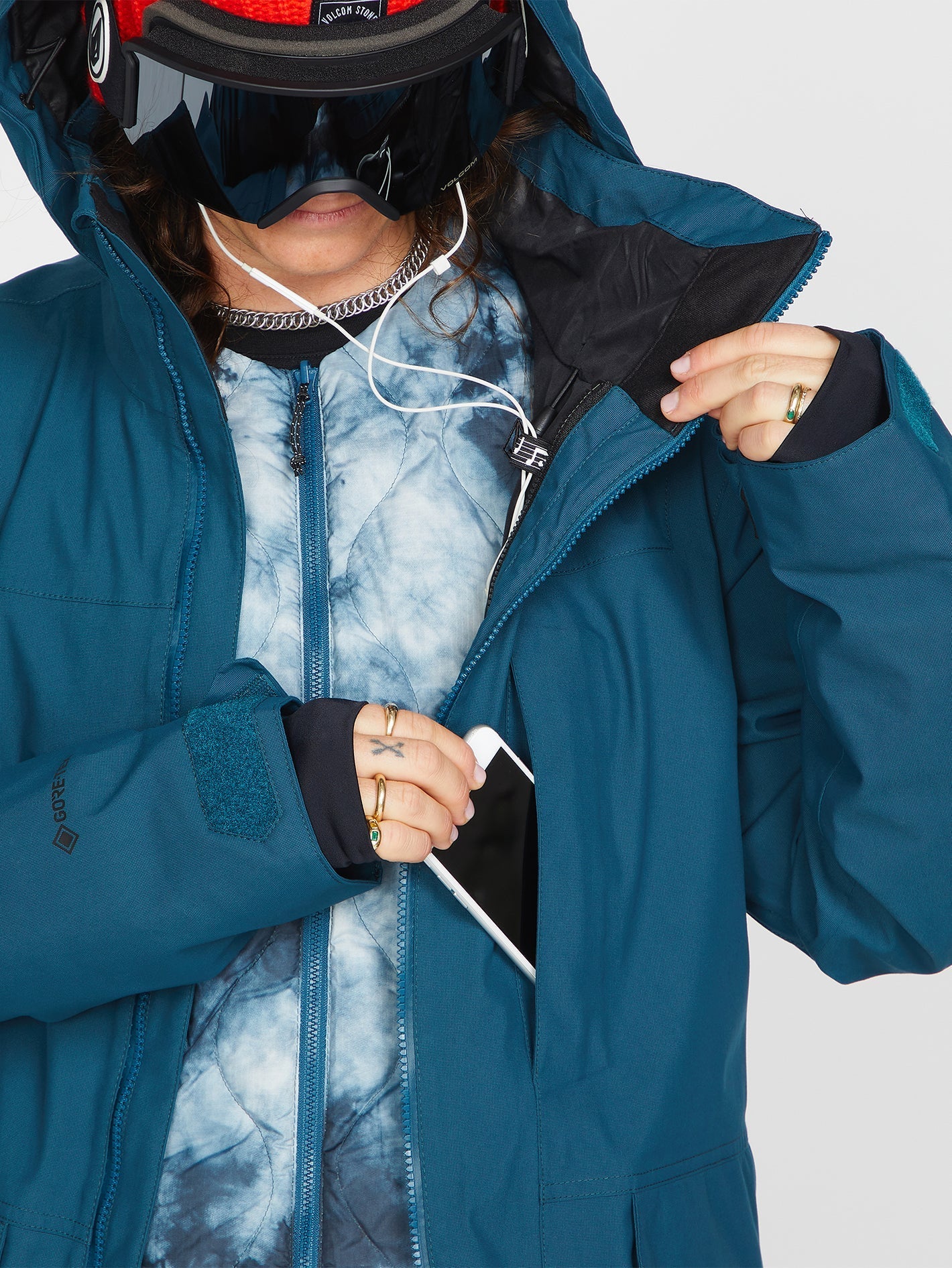 Veste de snow Iris 3-In-1 Gore-Tex - Storm Blue