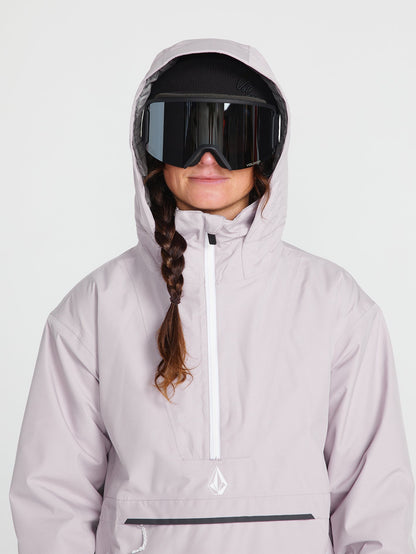 Fern Isolierte Gore-Tex-Pullover-Schneejacke - Amethyst Smoke