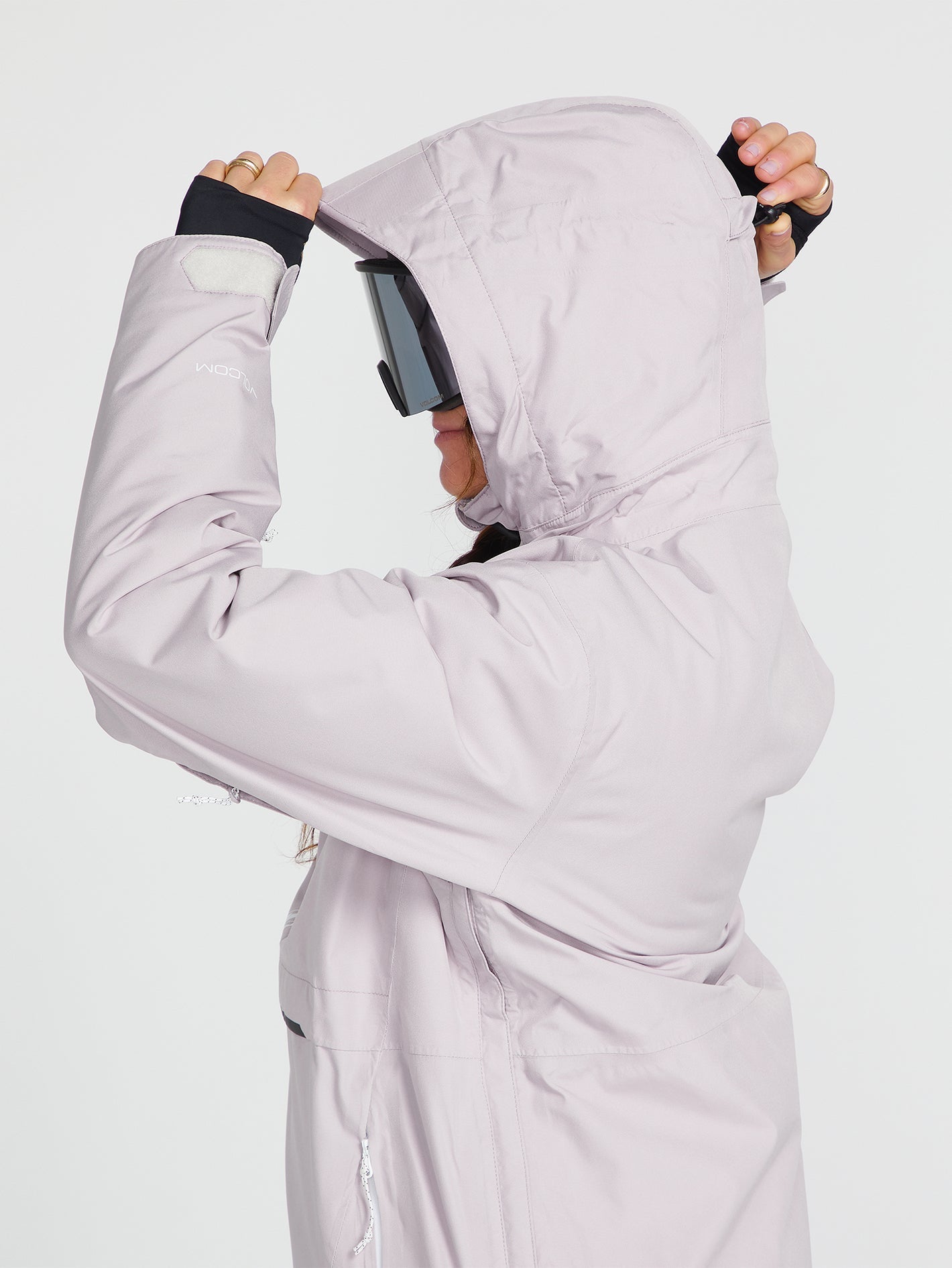 Fern Isolierte Gore-Tex-Pullover-Schneejacke - Amethyst Smoke