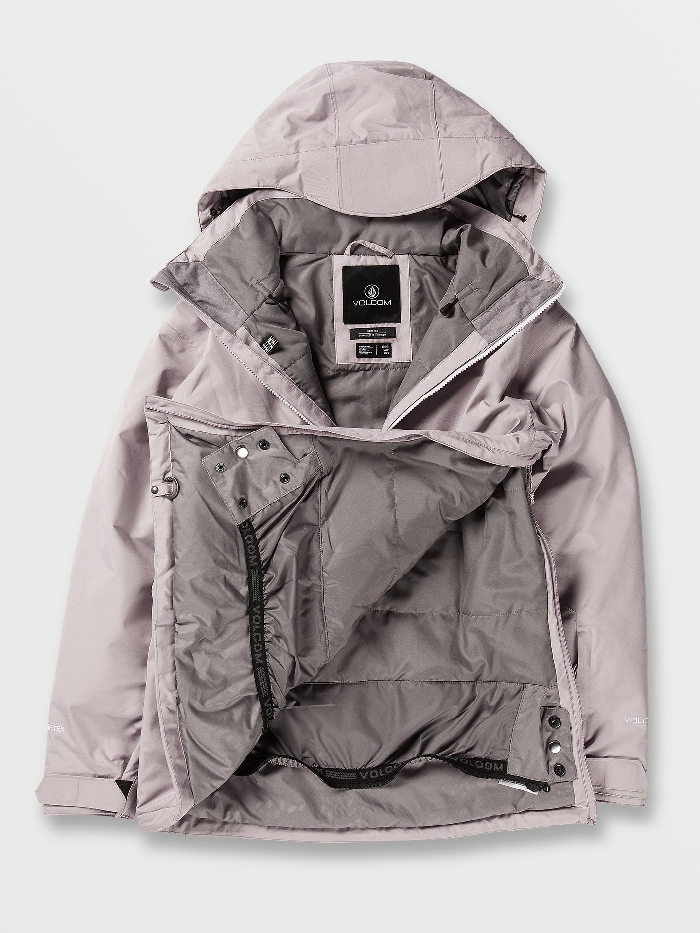 Fern Isolierte Gore-Tex-Pullover-Schneejacke - Amethyst Smoke