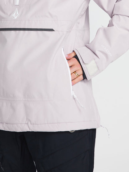 Fern Isolierte Gore-Tex-Pullover-Schneejacke - Amethyst Smoke