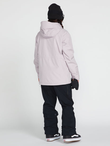 Fern Isolierte Gore-Tex-Pullover-Schneejacke - Amethyst Smoke