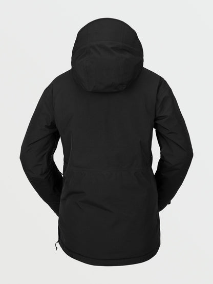 Fern Insulated Gore-Tex Pullover Snow Jacket - Black