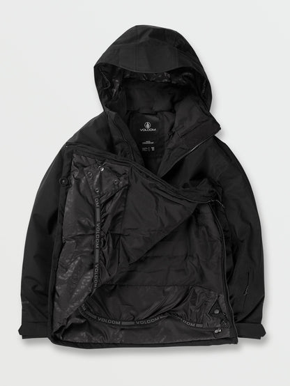 Fern Insulated Gore-Tex Pullover Snow Jacket - Black