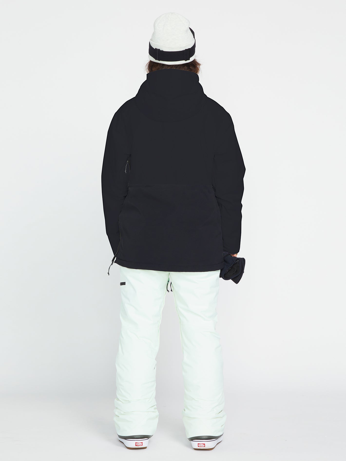 Fern Insulated Gore-Tex Pullover Snow Jacket - Black