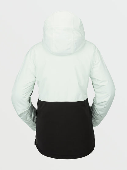 Fern Insulated Gore-Tex Pullover Snow Jacket - Ice Green
