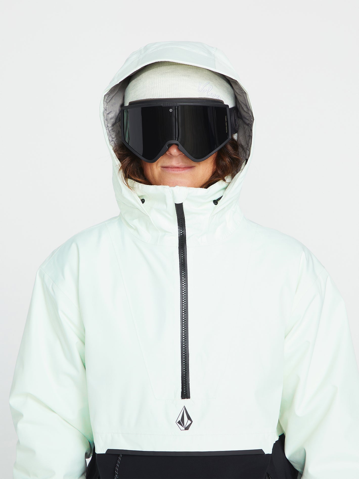 Fern Insulated Gore-Tex Pullover Snow Jacket - Ice Green