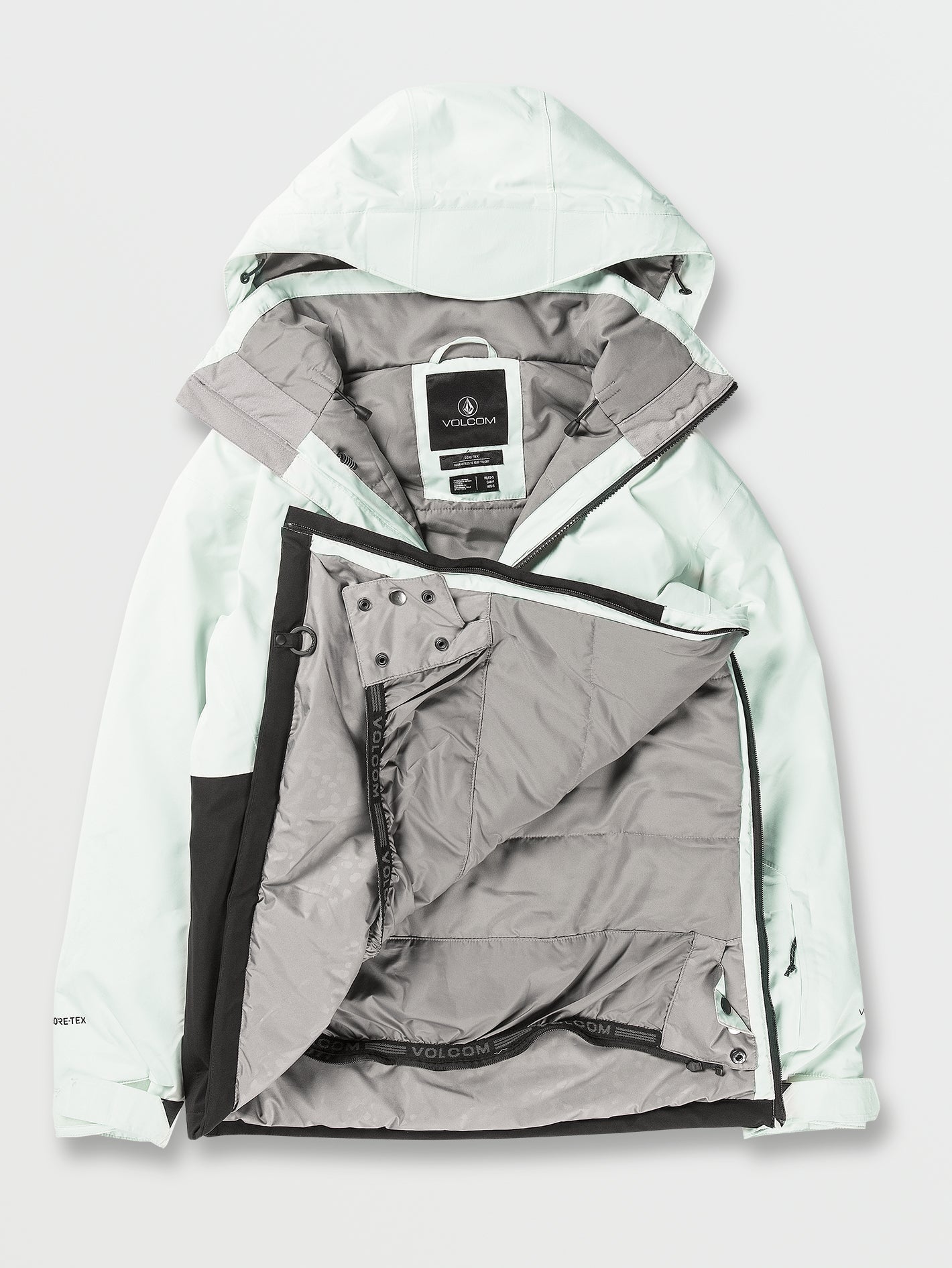 Fern Insulated Gore-Tex Pullover Snow Jacket - Ice Green