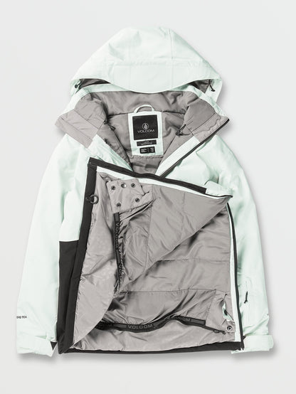 Fern Insulated Gore-Tex Pullover Snow Jacket - Ice Green