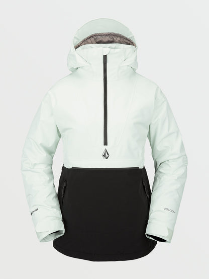 Fern Insulated Gore-Tex Pullover Snow Jacket - Ice Green
