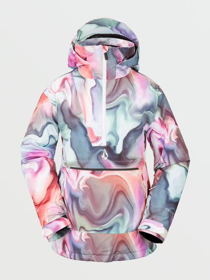 Fern Insulated Gore-Tex Pullover Snow Jacket - Nebula Print