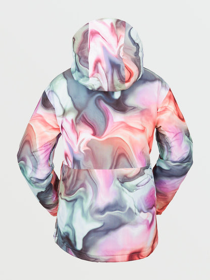 Fern Insulated Gore-Tex Pullover Snow Jacket - Nebula Print