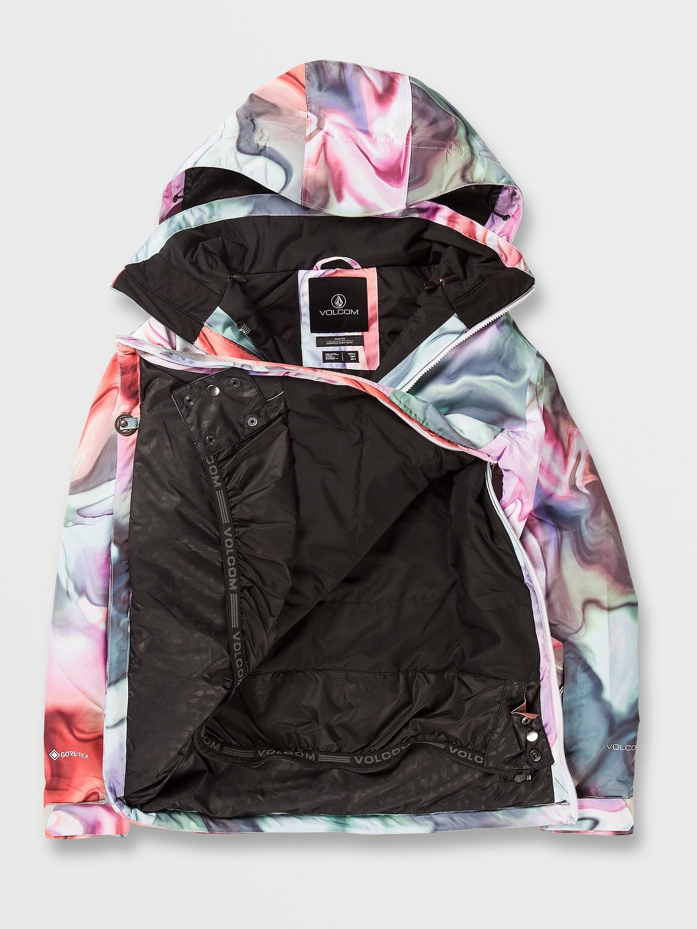 Fern Insulated Gore-Tex Pullover Snow Jacket - Nebula Print