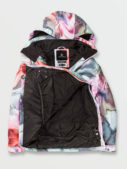 Fern Insulated Gore-Tex Pullover Snow Jacket - Nebula Print