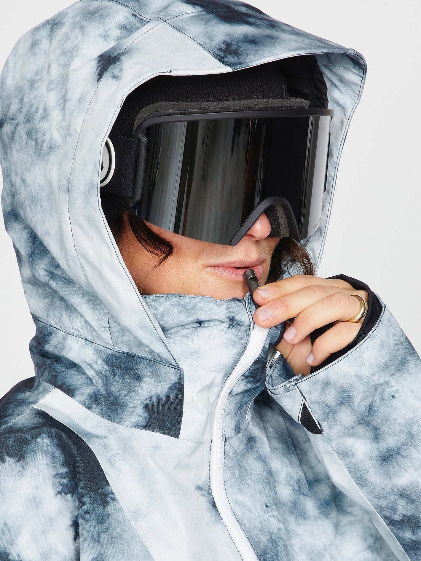 Fern Isolierte Gore-Tex-Schneejacke zum Überziehen – Storm Tie-Dye