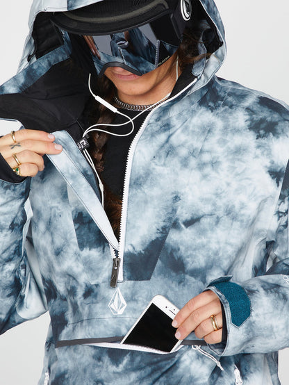 Fern Isolierte Gore-Tex-Schneejacke zum Überziehen – Storm Tie-Dye