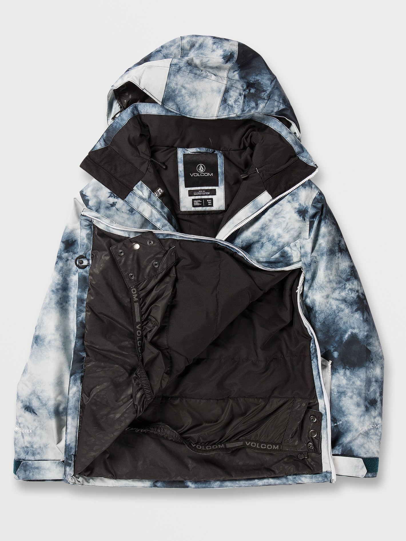 Fern Isolierte Gore-Tex-Schneejacke zum Überziehen – Storm Tie-Dye