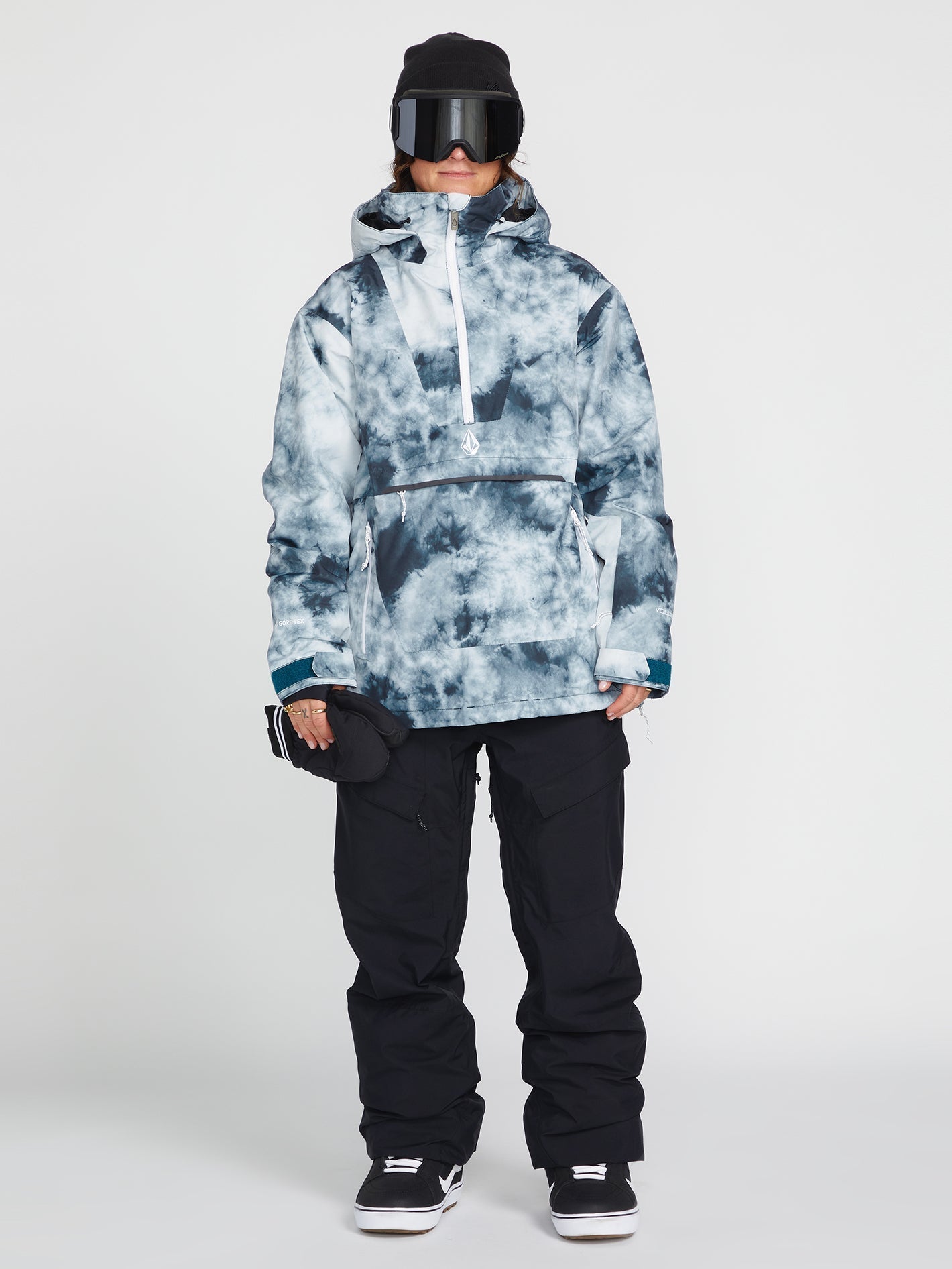 Fern Isolierte Gore-Tex-Schneejacke zum Überziehen – Storm Tie-Dye