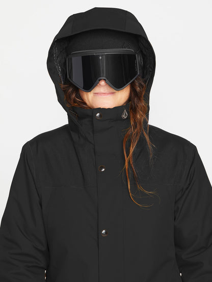 Ell Isolierte Gore-Tex Schneejacke - Schwarz