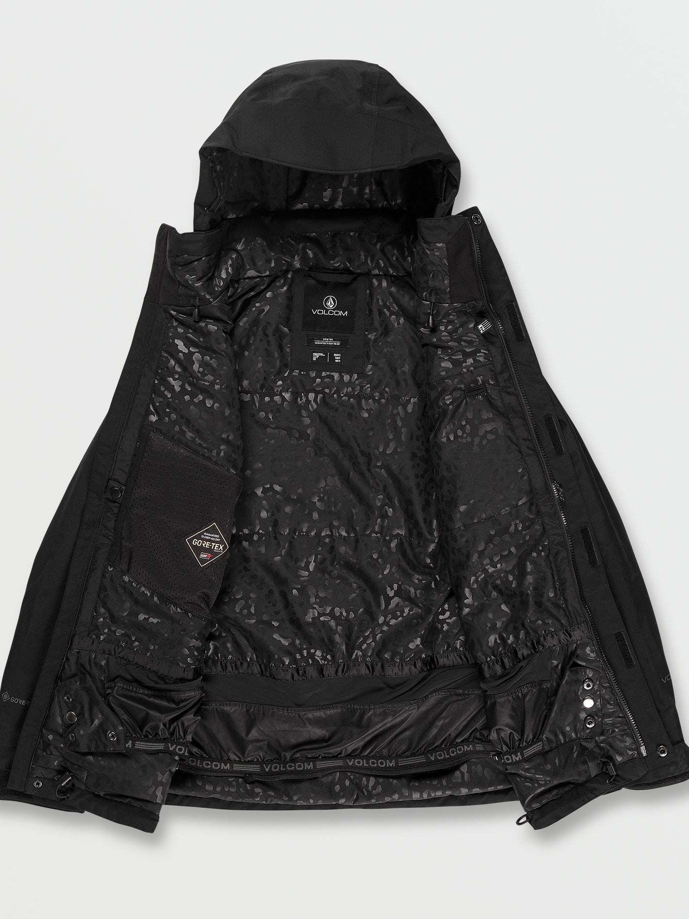Ell Isolierte Gore-Tex Schneejacke - Schwarz
