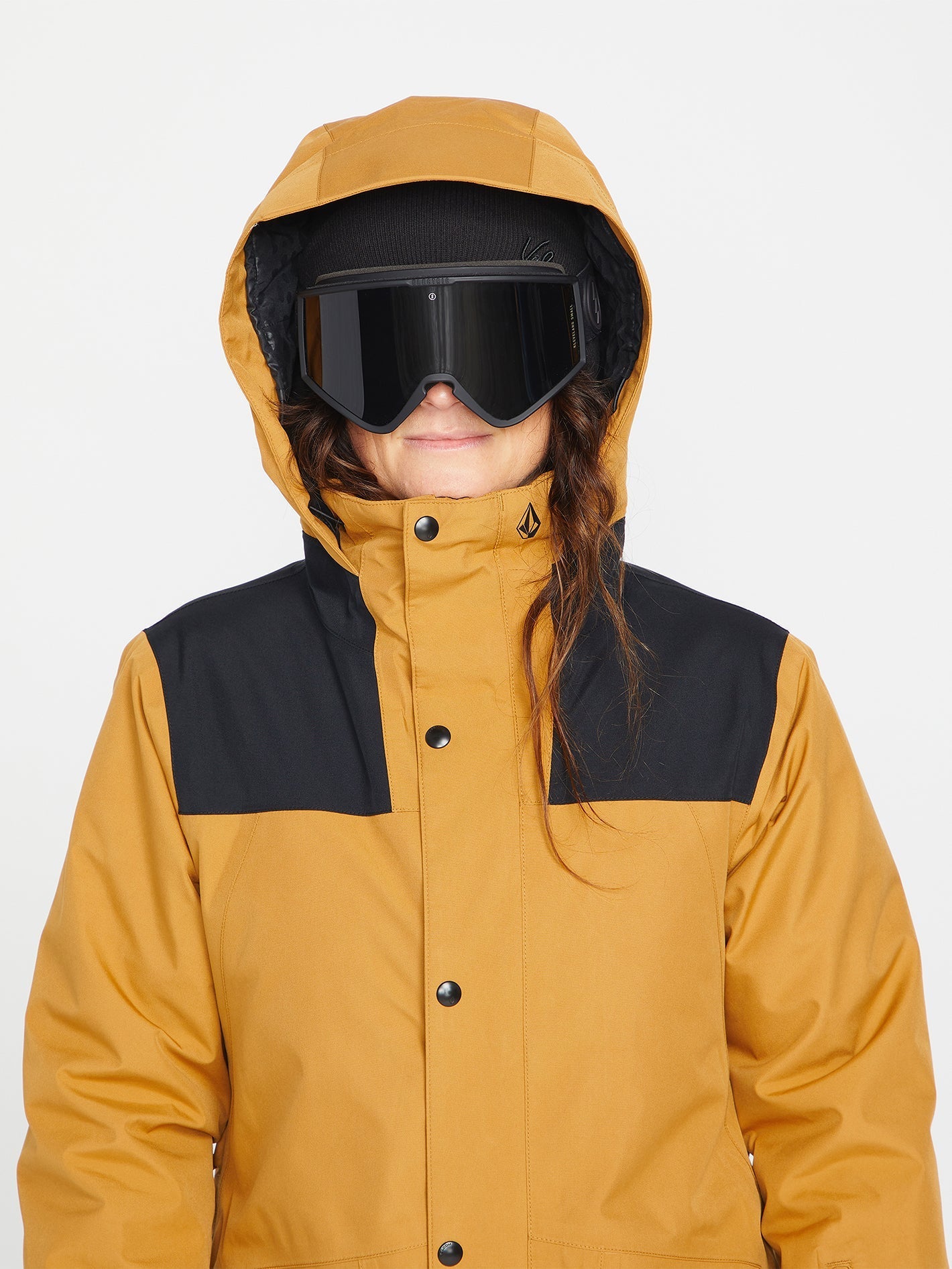 Ell Isolierte Gore-Tex Schneejacke - Karamell