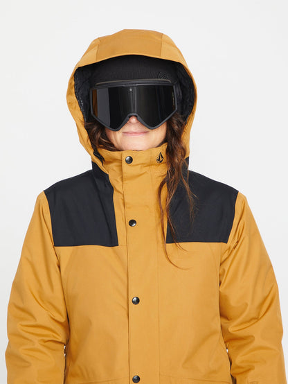 Ell Isolierte Gore-Tex Schneejacke - Karamell