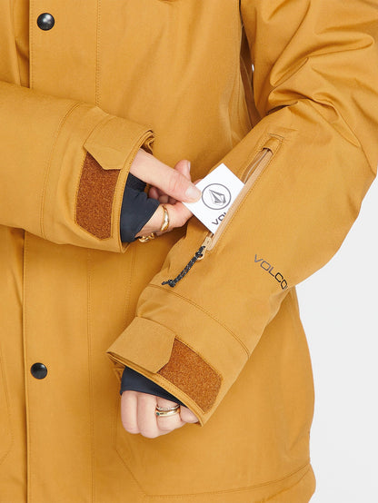 Ell Isolierte Gore-Tex Schneejacke - Karamell
