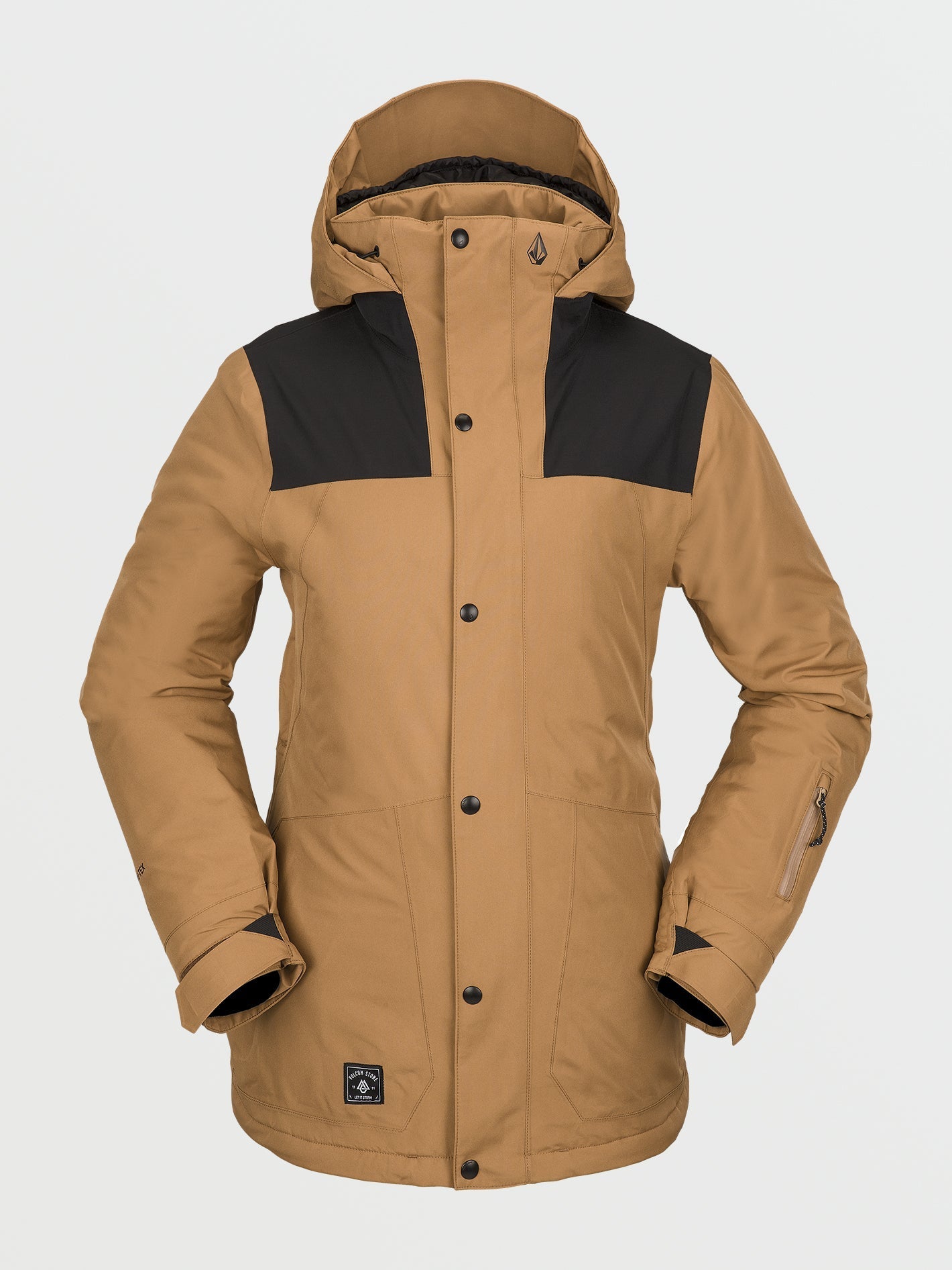 Ell Isolierte Gore-Tex Schneejacke - Karamell