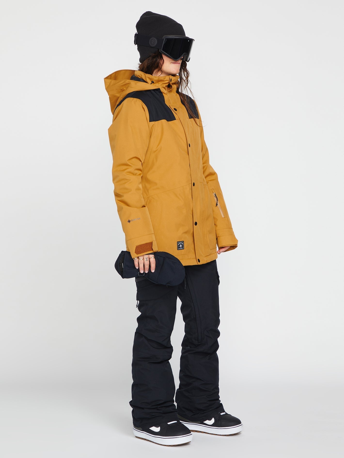 Ell Isolierte Gore-Tex Schneejacke - Karamell