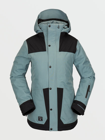Ell Isolierte Gore-Tex Schneejacke - Green Ash