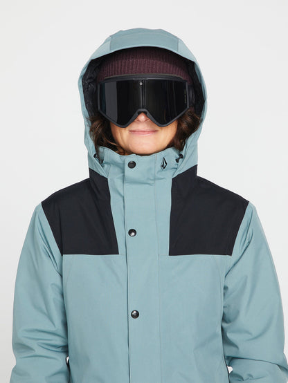 Ell Isolierte Gore-Tex Schneejacke - Green Ash
