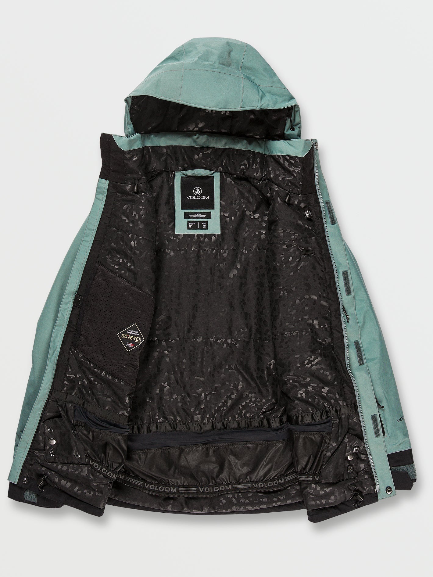 Ell Isolierte Gore-Tex Schneejacke - Green Ash